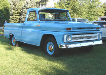 1965 Chevrolet short bed truck Francesville Indiana Auto Show